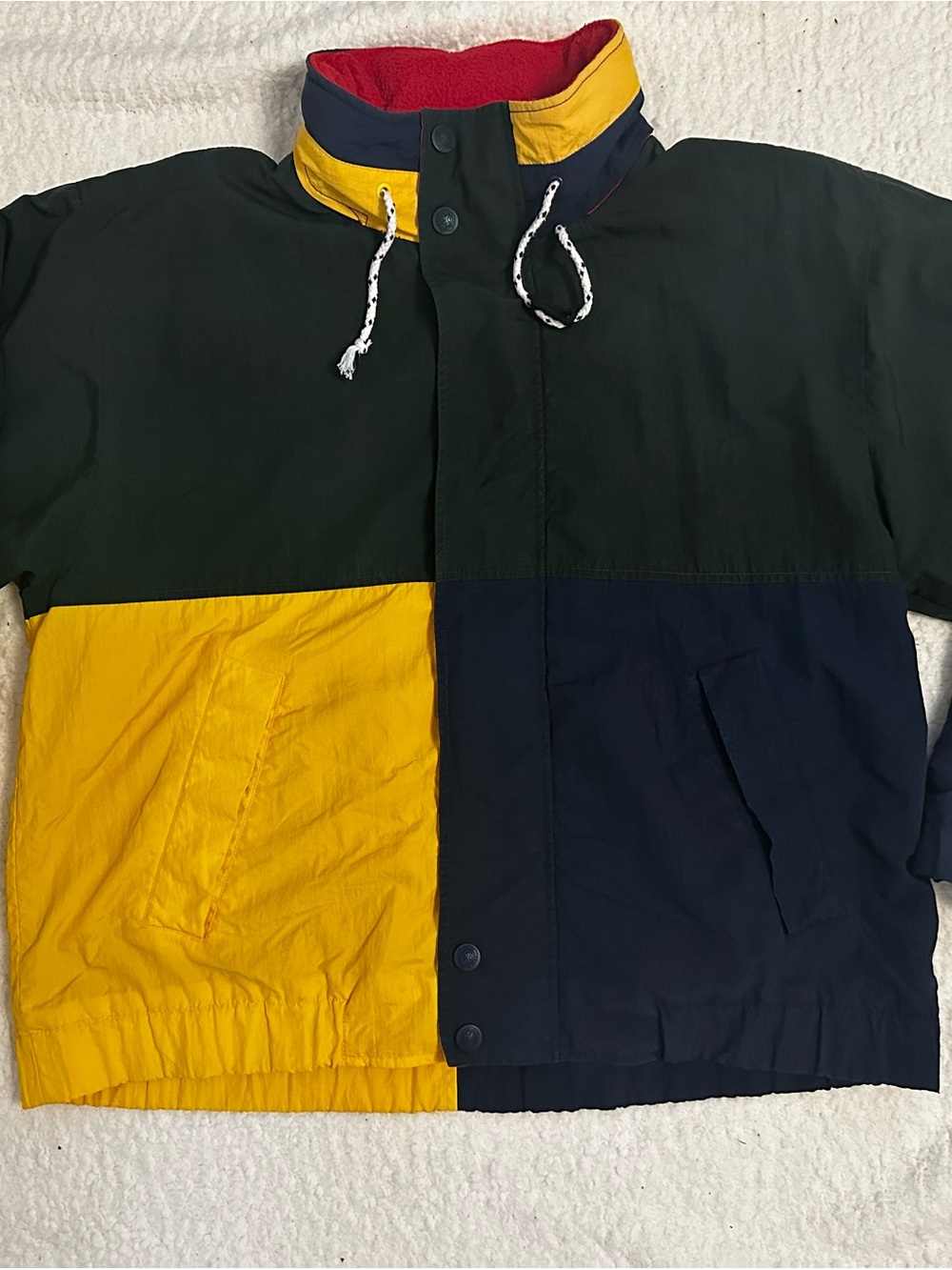Vintage 90s Tommy Hilfiger Sailing Gear color-block jacket #C0031
